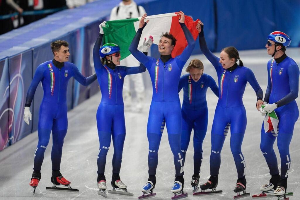 Short track da sogno alle Olimpiadi, ma è polemica. Sighel: “Fontana? E chi la conosce”