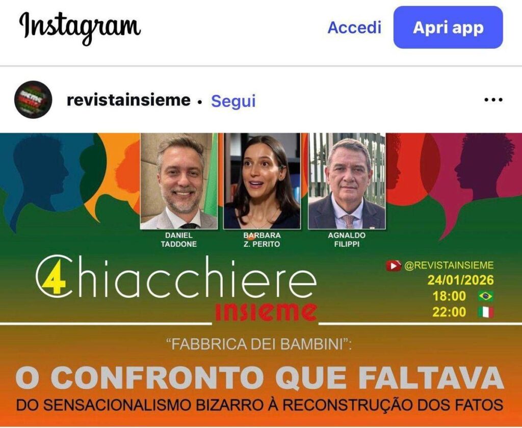 Truffa figli in Brasile, un’intervista smonta le accuse contro l’avvocato italiano che ha denunciato