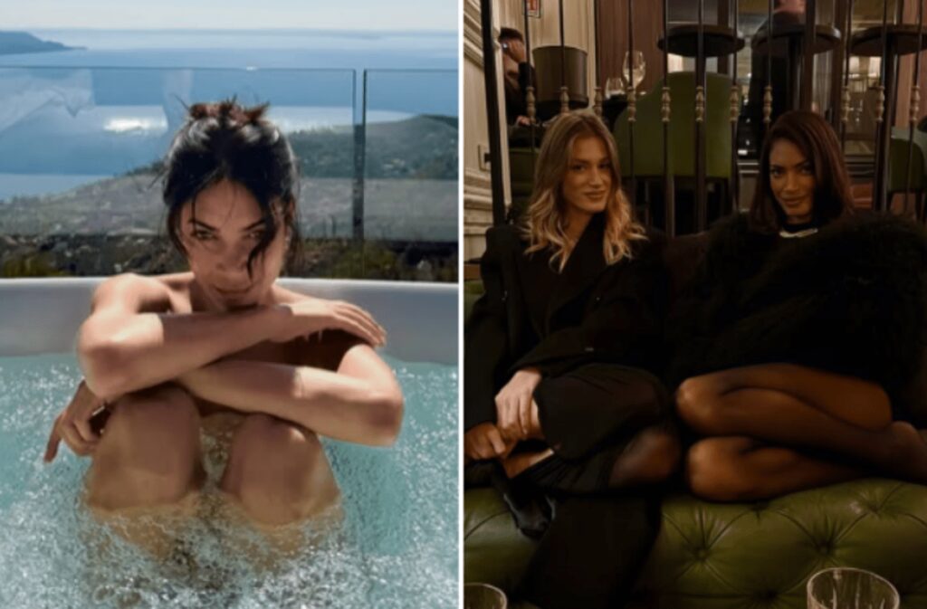 Elodie, è amore con Franceska? Tra vasche da bagno e cene di lusso, la fuga in montagna