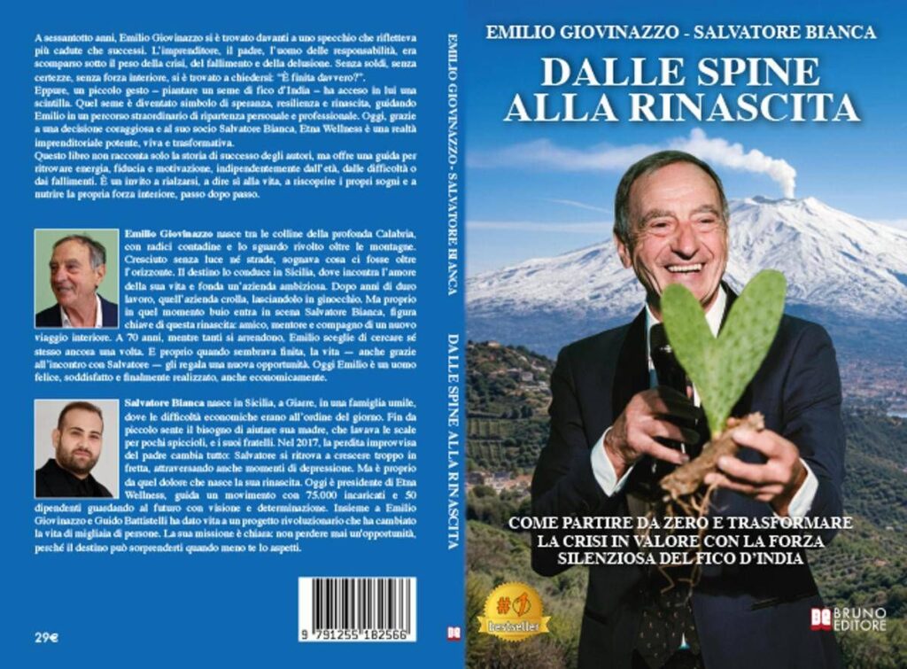 Emilio Giovinazzo e Salvatore Bianca lanciano il libro su come trovare la forza di ricominciare dopo un fallimento