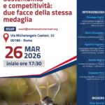 Energia, a Roma l’evento ‘Sostenibilità e competitività: due facce della stessa medaglia’