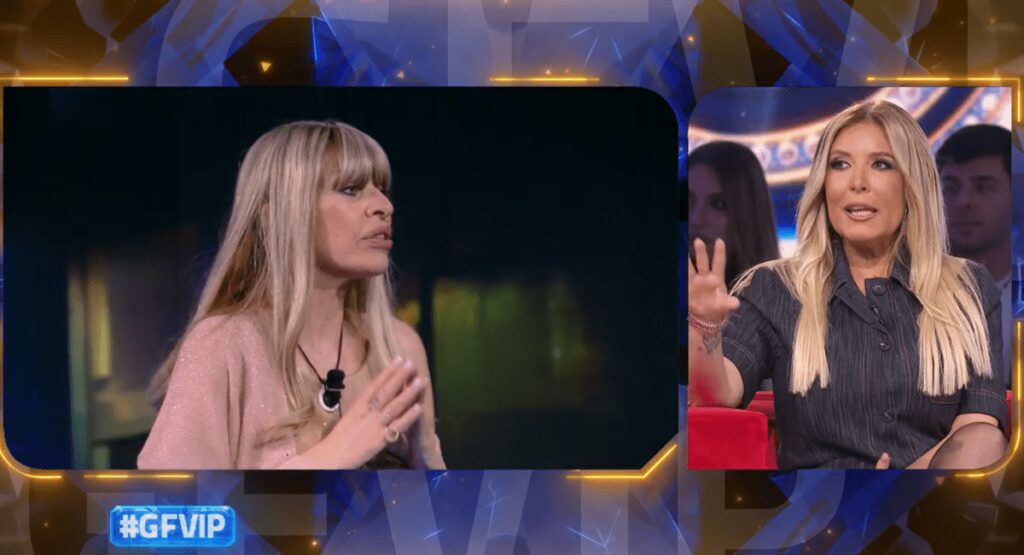 Gf Vip, Lucarelli difende Mussolini: il confronto inaspettato