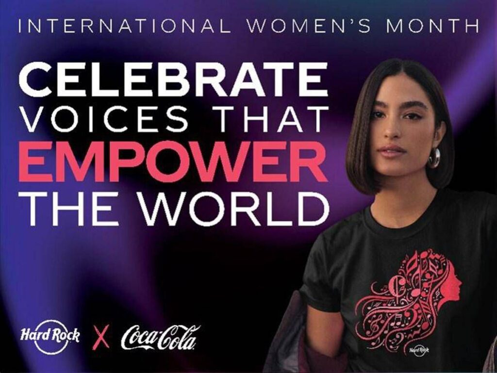 Hard Rock Cafe International e Coca Cola presentano Women Empower, un mese di eventi per celebrare donne nella musica