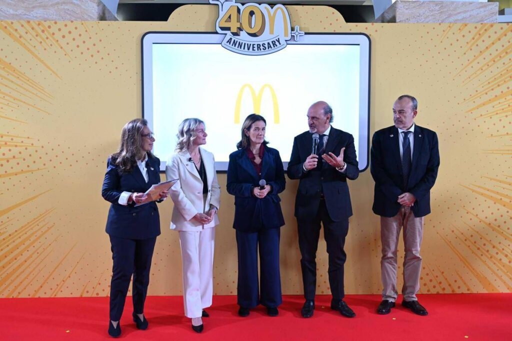 Imprese: 40 anni di McDonald’s Italia, la voce delle istituzioni