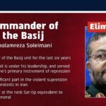 Raid israeliano a Teheran: ucciso il capo dei Basij Gholamreza Soleimani