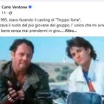 Sanremo, Verdone a Sal Da Vinci: “Oggi ‘Troppo Forte’ sei tu”