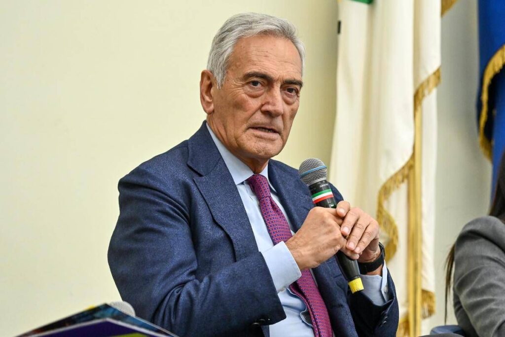 Gravina si scusa per la frase sugli sport dilettantistici: “Parole che non volevano essere offensive”