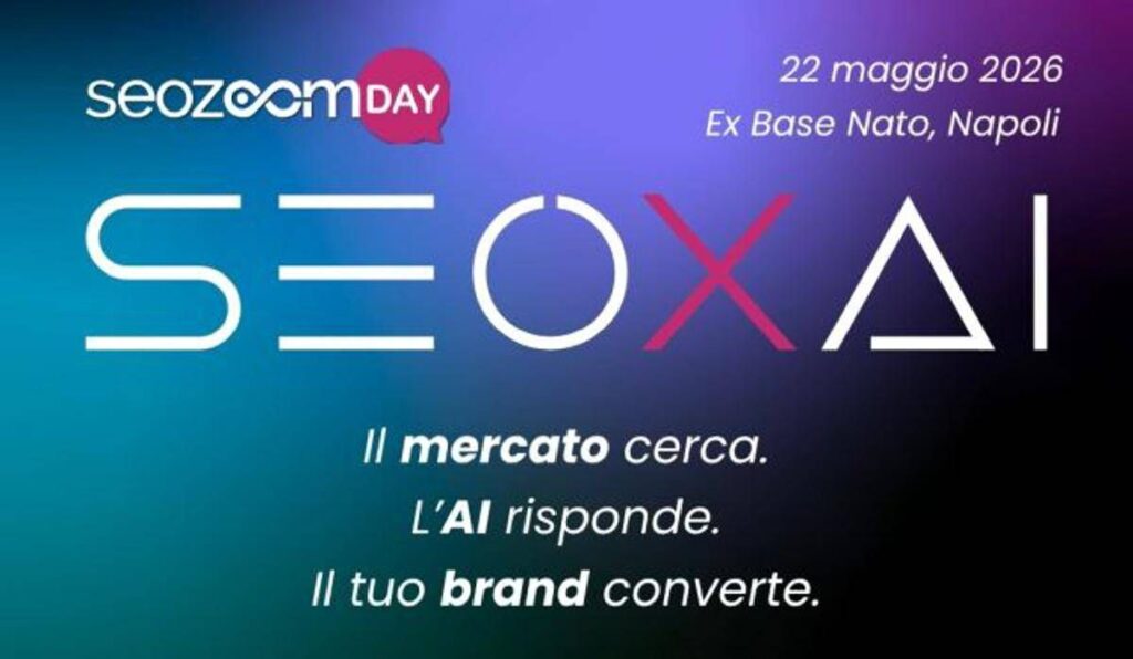 L’AI decide il 37% degli acquisti: al SEOZoom Day 2026 la roadmap operativa per non sparire dal mercato.
