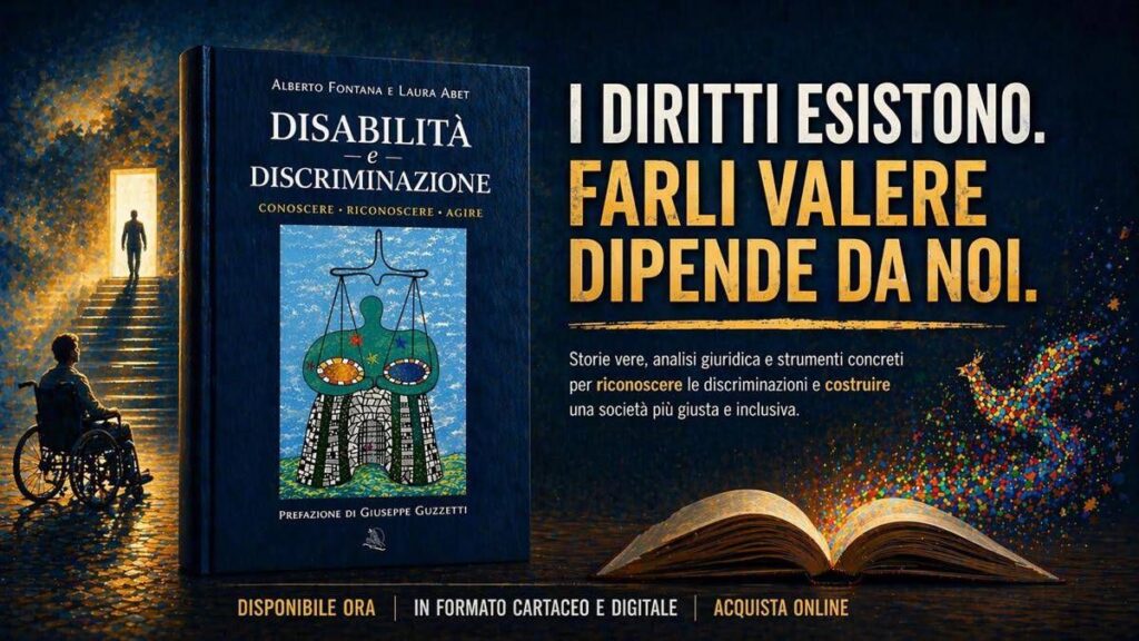 Libri, esce ‘Disabilità e discriminazione’, casi reali per garantire diritti