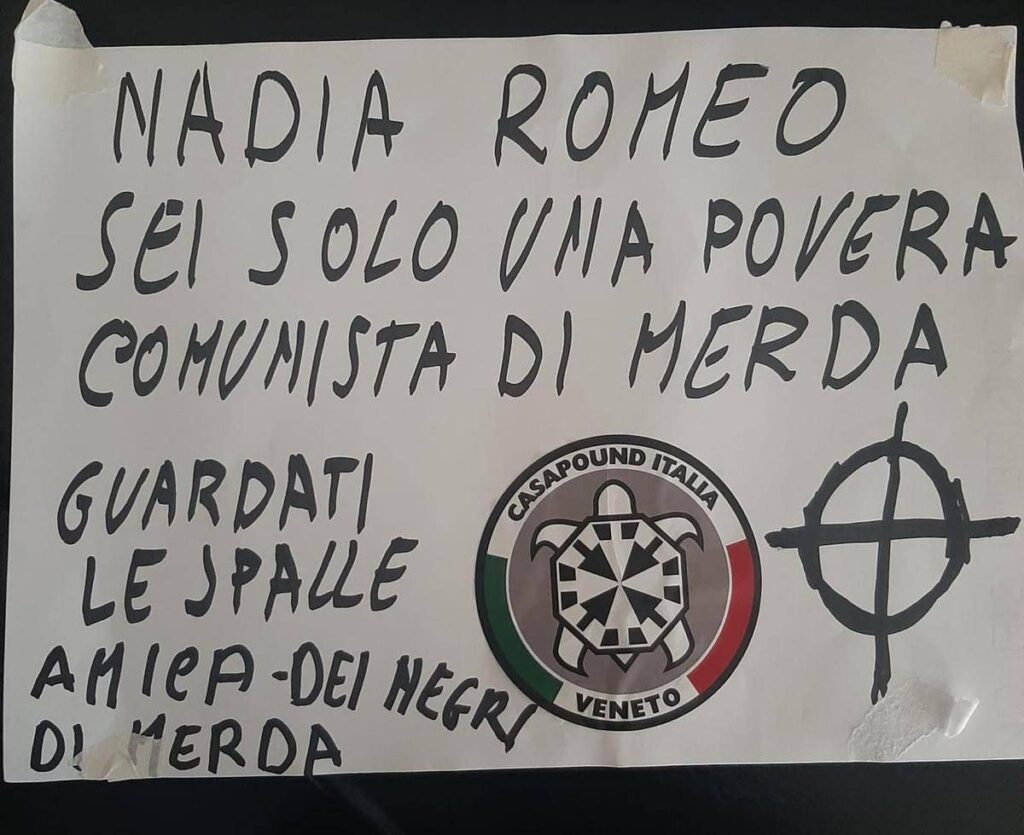 Manifesto di CasaPound con minacce a deputata Romeo, Braga (Pd): “Condanna sia unanime”