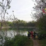 Milano, trovato cadavere in auto nel laghetto di Nerviano