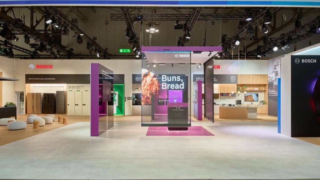 Salone del Mobile: Bsh a EuroCucina con stand marchi Bosch, Siemens e Neff