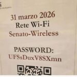 Senato, nella password Wi-Fi c’è la parola ‘Dux’. Fonti: “Generate in modo casuale”