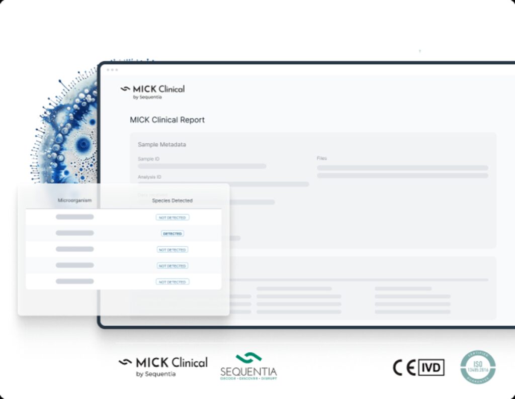 Sequentia Biotech ottiene la certificazione CE-IVD ai sensi del regolamento IVDR per MICK Clinical™, la nuova soluzione diagnostica per i patogeni gastrointestinali