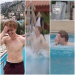 Sinner, festa a Montecarlo con… tuffo in piscina