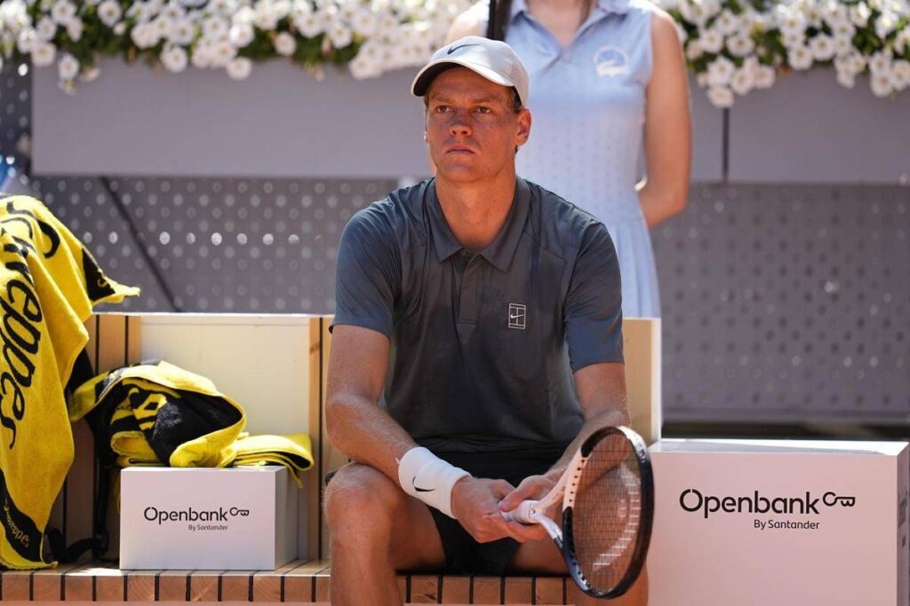 Sinner, malessere a Madrid? La frase che fa scattare l’allarme