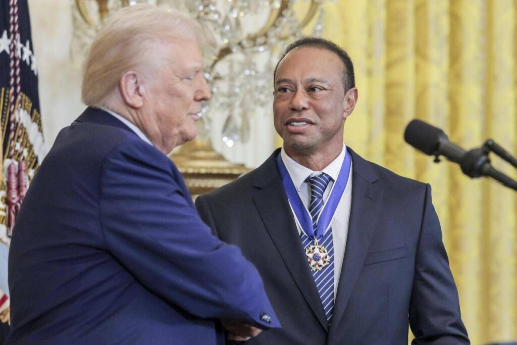Tiger Woods alla polizia dopo l’incidente: “Ero al telefono con Trump”