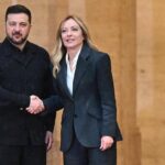 Ucraina, incontro Meloni-Zelensky: “Italia interessata a produzione congiunta droni”