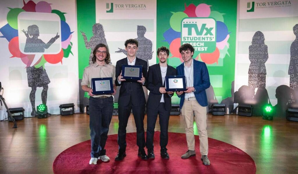 Università Tor Vergata, ‘TVx Students’ speech contest vince la voglia di mettersi in gioco