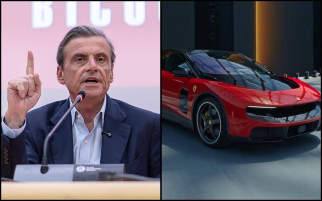 Calenda: “La nuova Ferrari Luce è un insulto a chi ama il Cavallino”