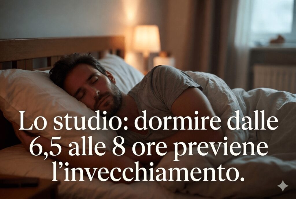 Chi dorme troppo (o troppo poco) ‘invecchia prima’, lo studio