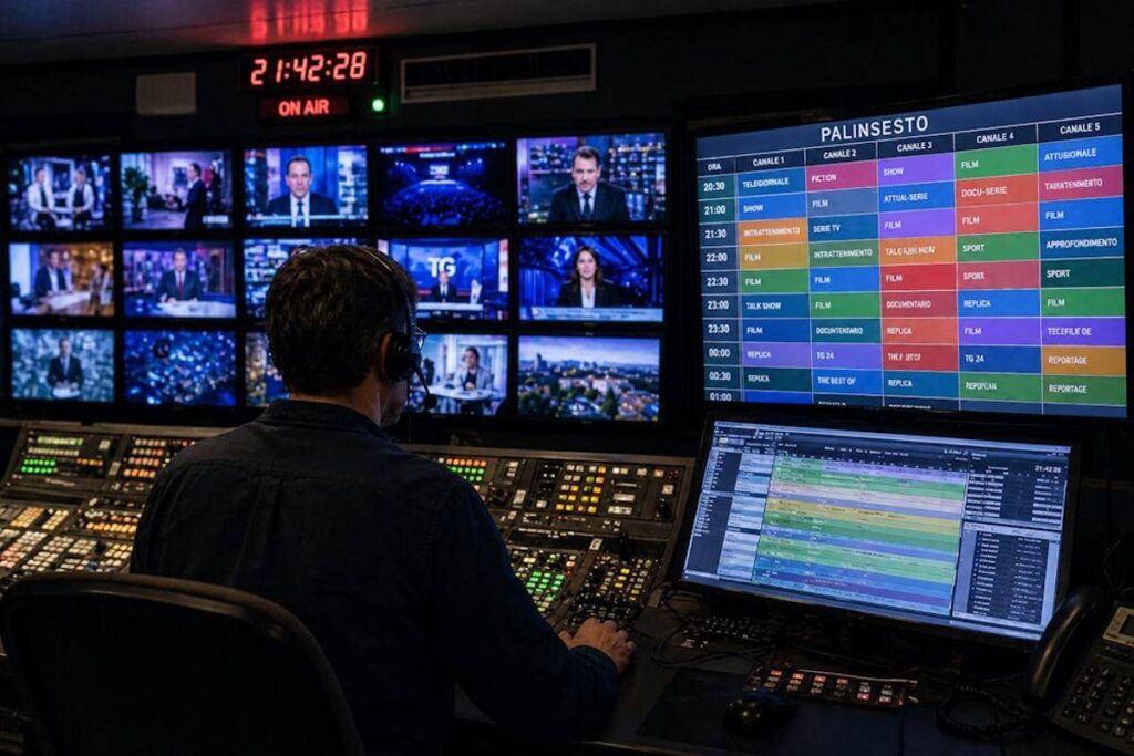 Come vengono decisi gli orari dei programmi in TV