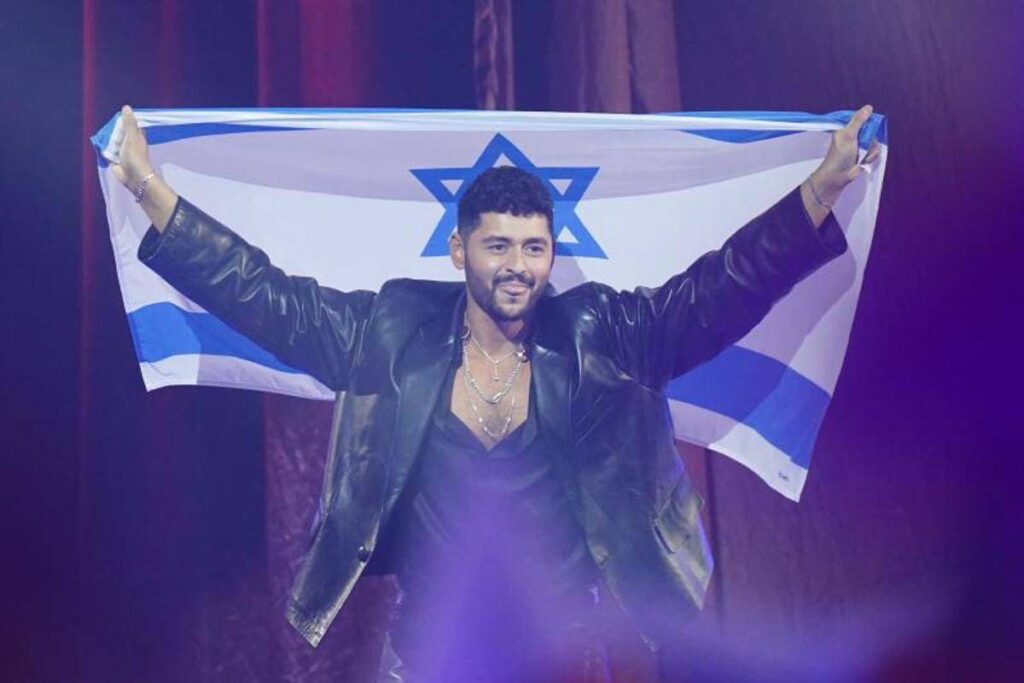 Eurovision, il grido dopo l’esibizione di Israele: il messaggio di Noam Bettan