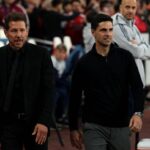 Furia Simeone con Arteta: rissa tra panchine in Arsenal-Atletico Madrid