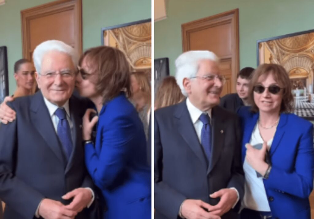 Gianna Nannini bacia… Mattarella: il video virale e la dedica al Presidente della Repubblica