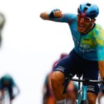 Giro d’Italia, Davide Ballerini vince in volata la sesta tappa. Eulalio sempre in rosa