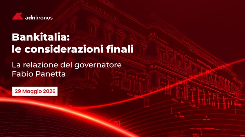Le Considerazioni finali, venerdì 29 maggio la diretta Adnkronos dall’assemblea della Banca d’Italia