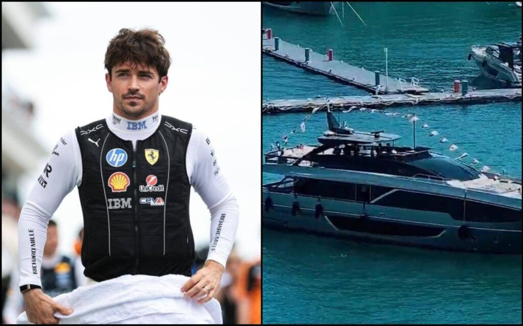 Leclerc, vacanza… da sogno: super yacht da 15 milioni per Charles