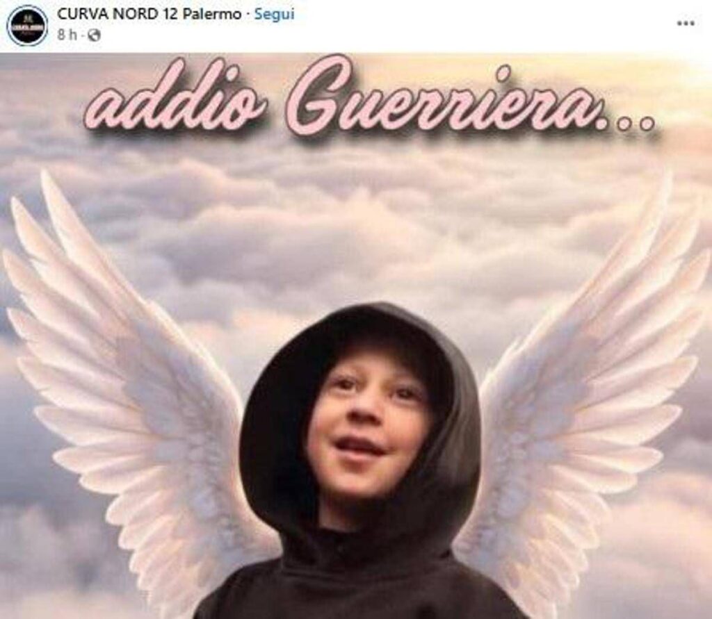 Morta a 8 anni Alessia, la piccola tifosa del Palermo﻿