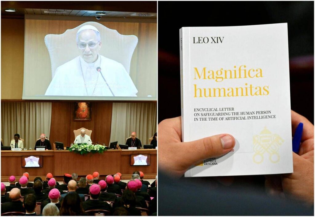 Papa Leone XIV presenta la sua prima enciclica: “Disarmiamo l’Intelligenza artificiale, restiamo umani”