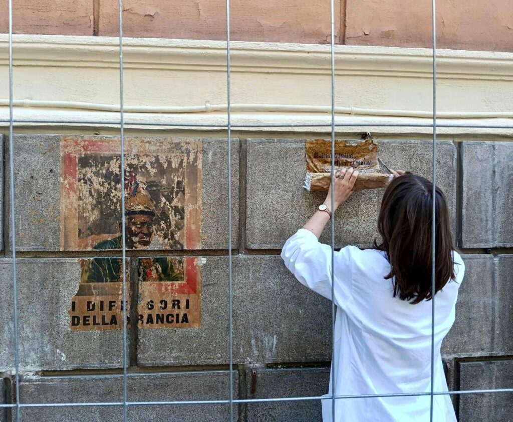 Roma: Municipio I interviene per salvaguardia manifesti degli anni ’40 trovati a via Cola di Rienzo