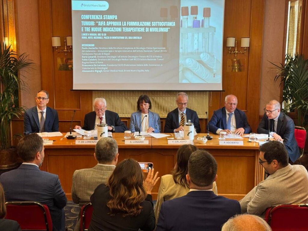 Tumori: in Italia l’immunoterapia sottocute, si somministra in pochi minuti