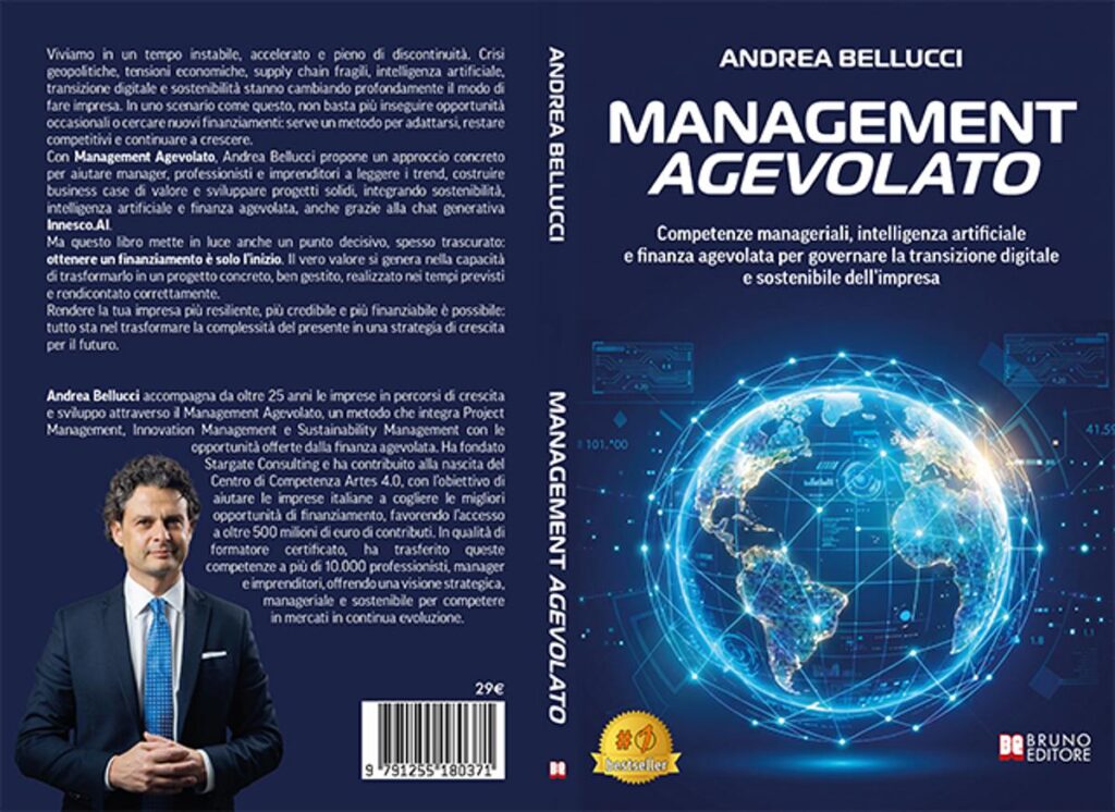 Andrea Bellucci lancia il libro su come rendere un’impresa davvero competitiva e finanziabile