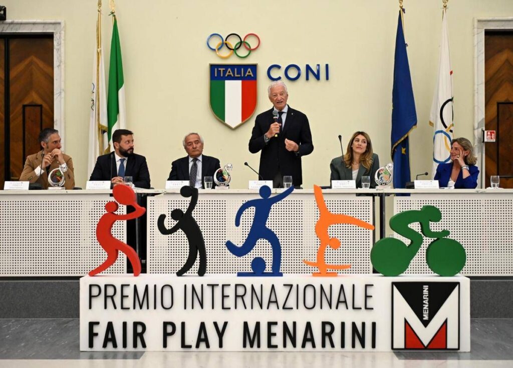 Buonfiglio: “Il Coni è orgoglioso del premio Fair Play Menarini”
