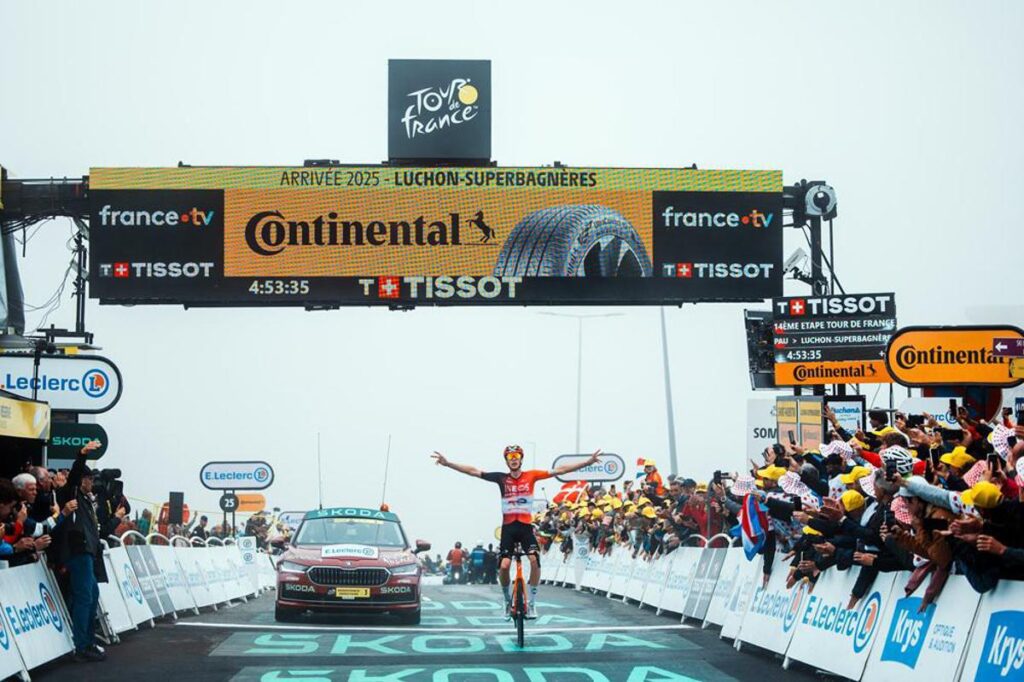 Ciclismo, Continental al Tour de France 2026: “Tecnologia e sicurezza in gara”