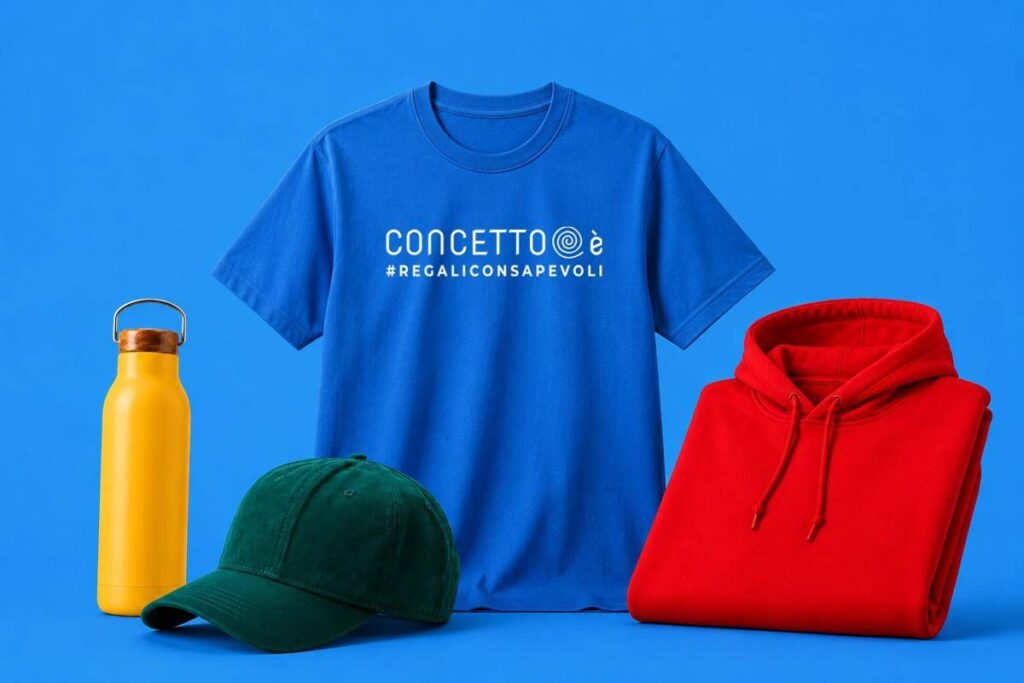 Concetto è porta oltre mille capi personalizzabili online e alza l’asticella della selezione: filiera certificata, cotone in conversione e materiali tecnici riciclati
