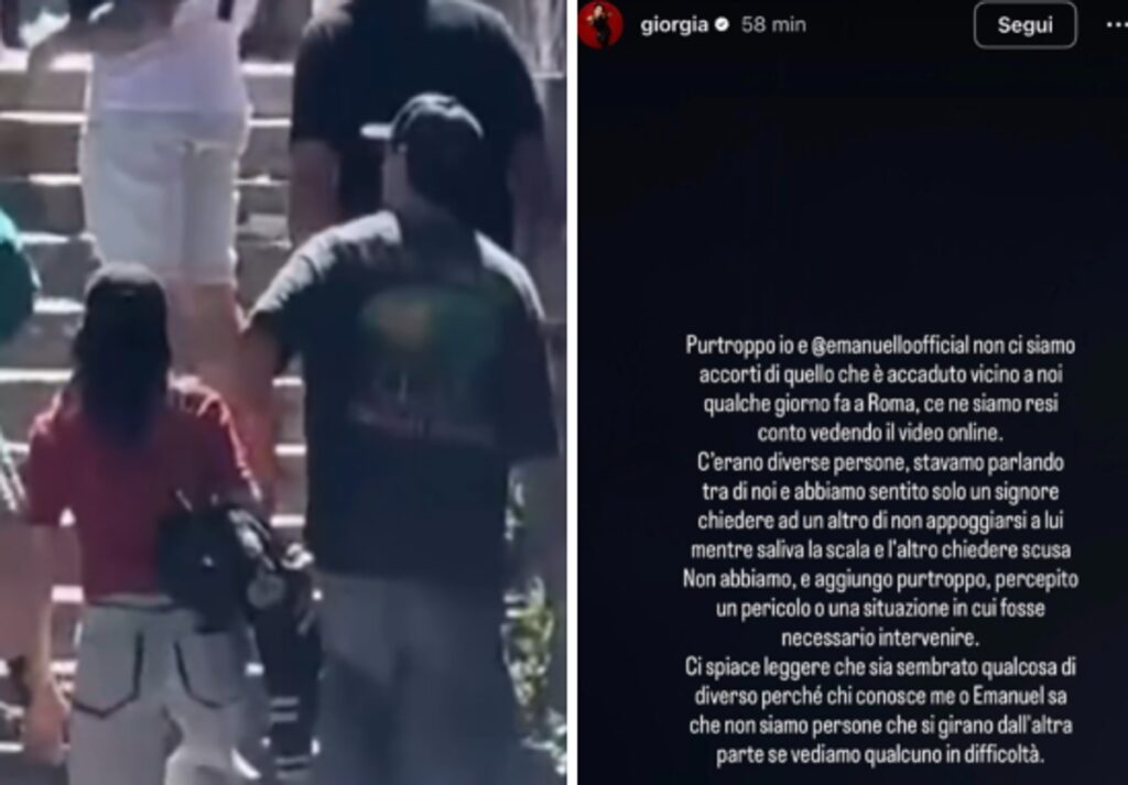 Giorgia assiste a un tentato scippo, ma è polemica: “Non abbiamo percepito il pericolo”