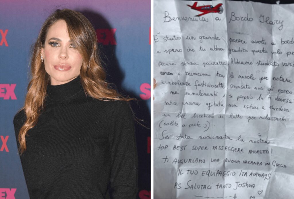 Ilary Blasi, la vacanza in Grecia e la sorpresa inaspettata… sull’aereo