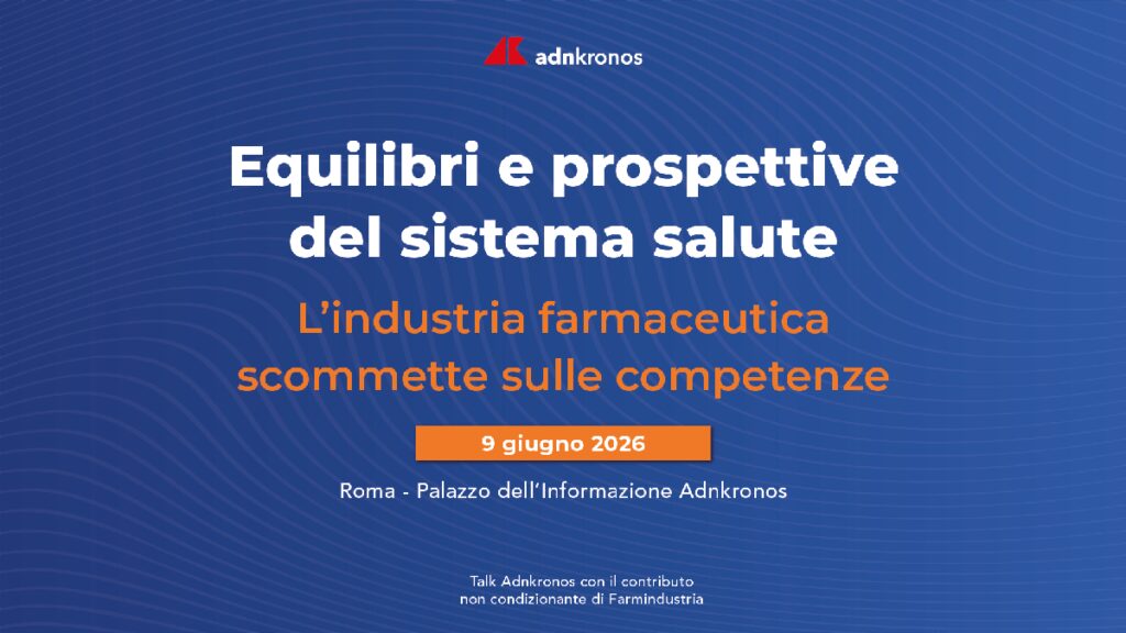 L’industria farmaceutica scommette sulle competenze, il 9 giugno il talk Adnkronos