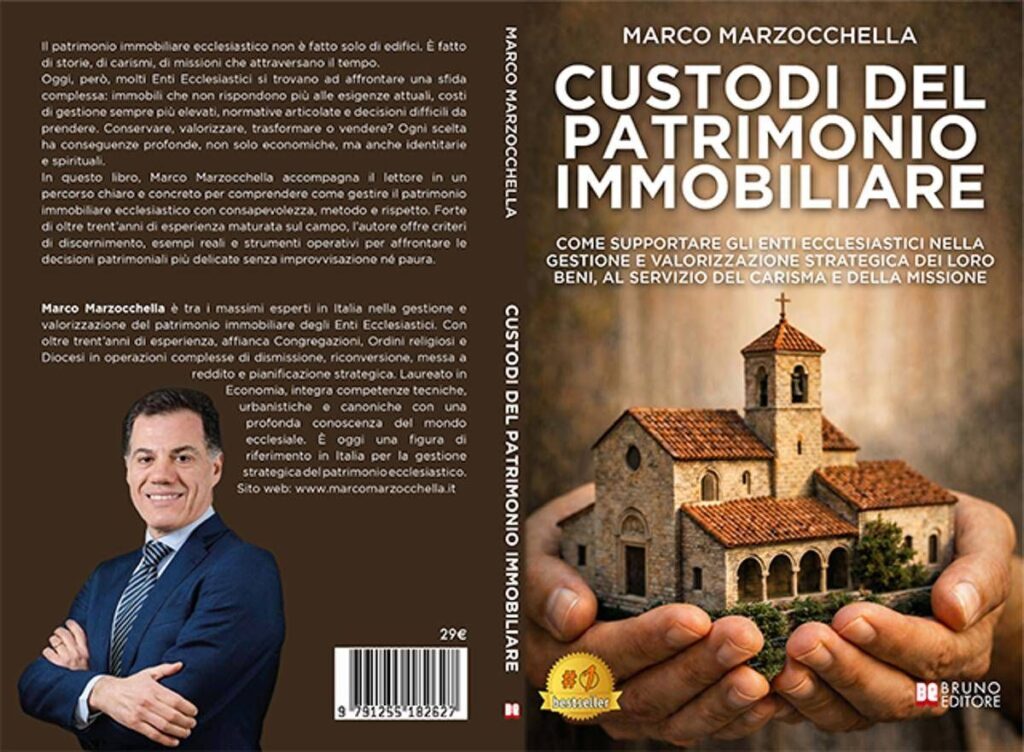 Marco Marzocchella lancia il libro su come gestire il patrimonio immobiliare ecclesiastico