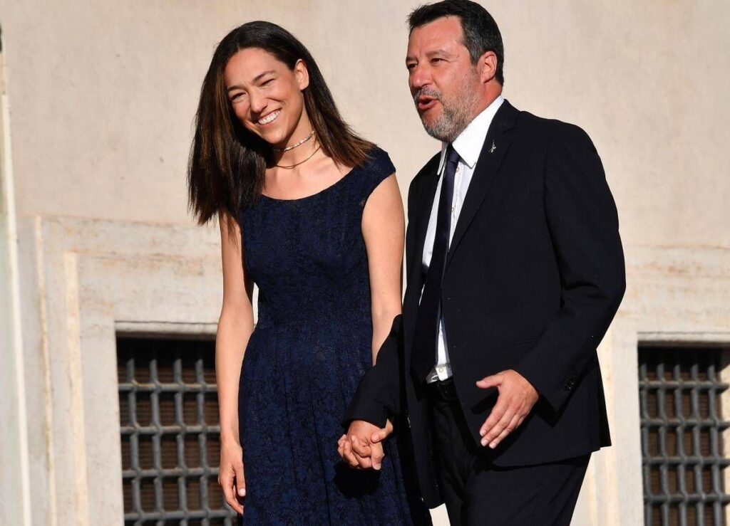 Matteo Salvini e l’idea di un figlio con Francesca Verdini: “Se arriva è il benvenuto”