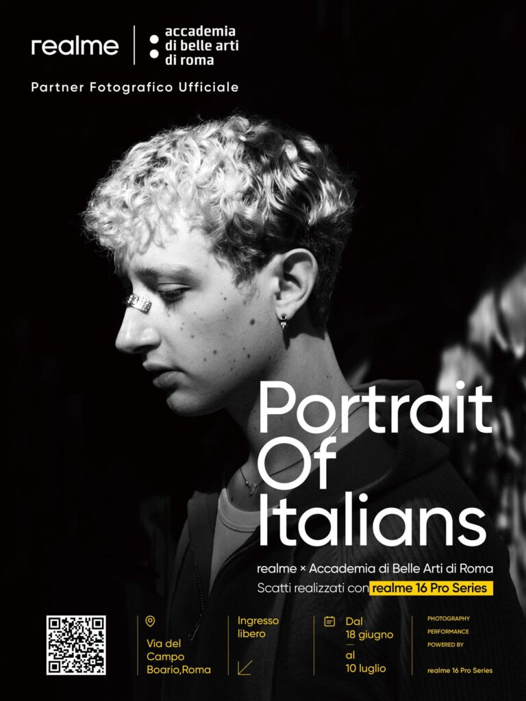 Mostra “Portrait of Italians” all’Accademia delle Belle Arti di Roma