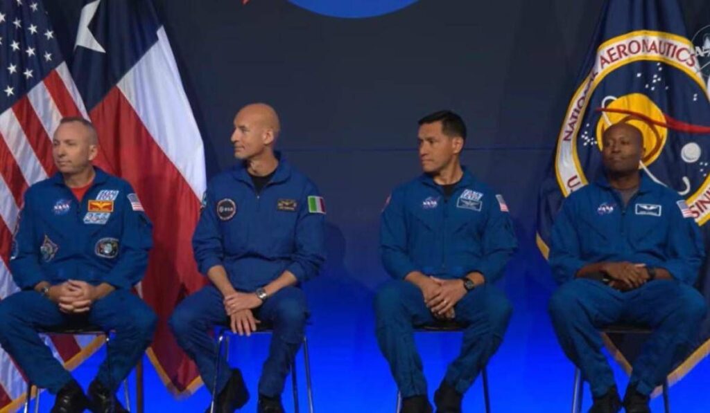Nasa annuncia astronauti missione Artemis III, c’è anche Luca Parmitano