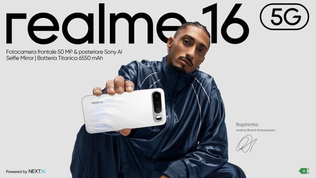 Rafinha presenta lo smartphone per i creatori di contenuti con doppia fotocamera AI e super batteria