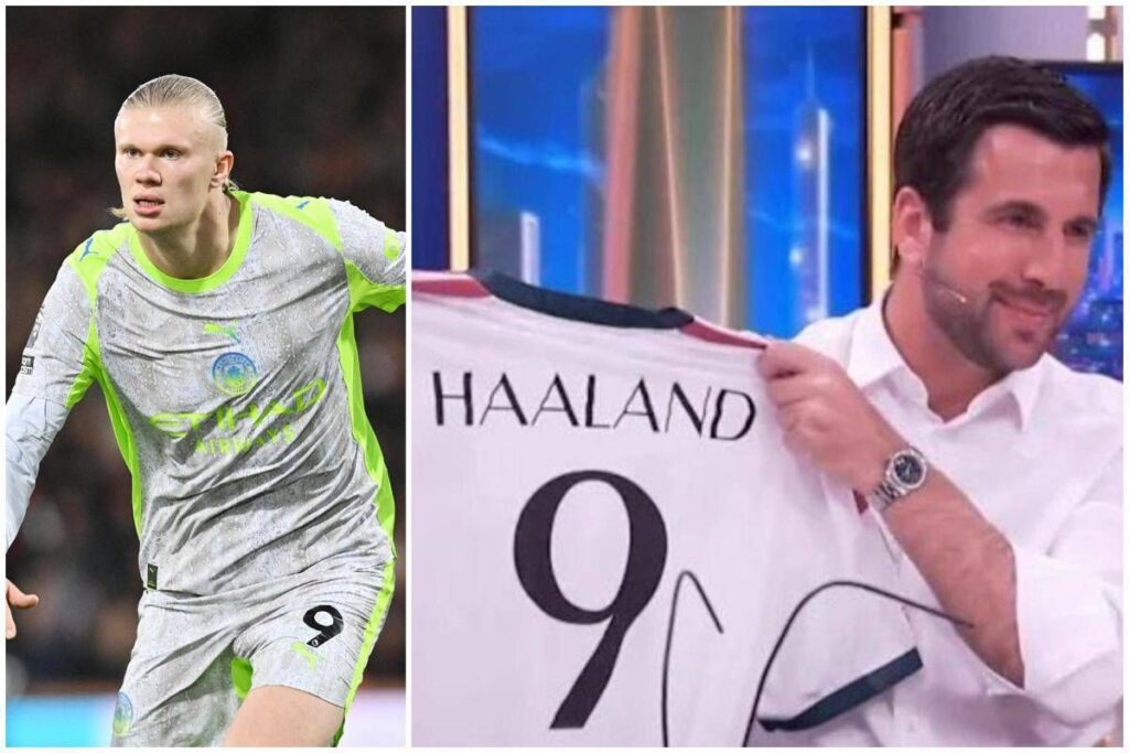 Real Madrid, Riquelme sfida Perez annunciando… Haaland. Il City si infuria
