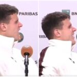 Roland Garros, crampi per Mensik… in conferenza stampa